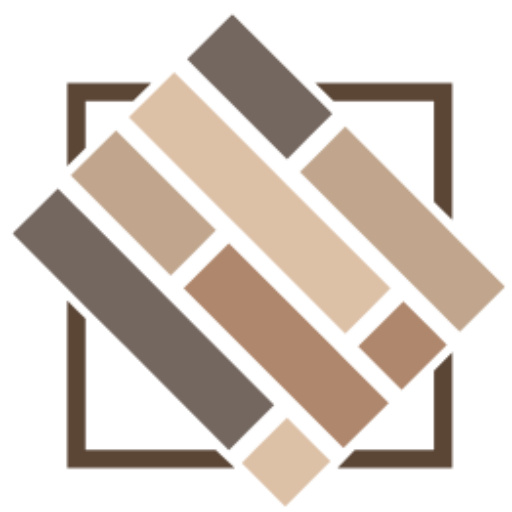 Cream and Brown Minimalist Interior Design Logo